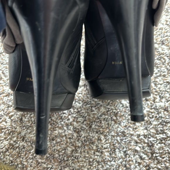 Kelsi Dagger Rosabella heeled ankle boots booties flower 7.5 7 1/2  leather - Picture 5 of 11